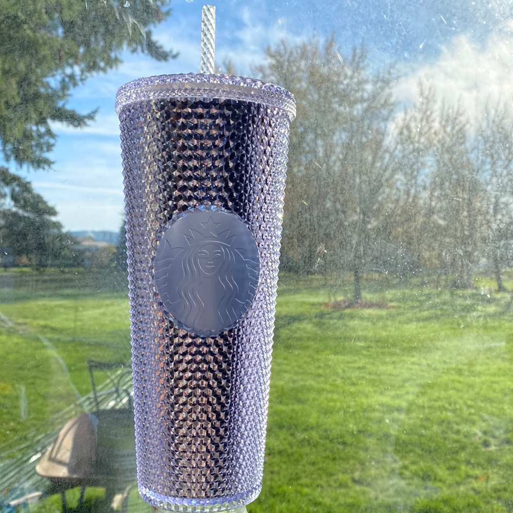 24oz Clear Studded Starbucks Tumbler